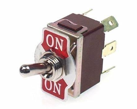TOGGLE  SWITCH LARGE DPDT ON-ON