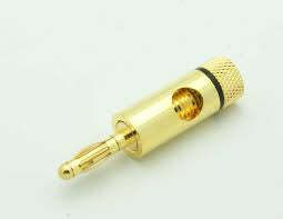 BANANA PLUG GOLD PLATED