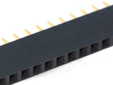 HEADER FEMALE SIL PCB MOUNT P:2.54mm