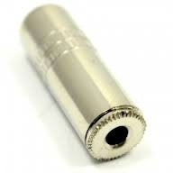 6.3MM INLINE MONO JACK FEMALE METAL