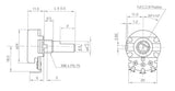 22MM LOGARITHMIC POTENTIOMETER