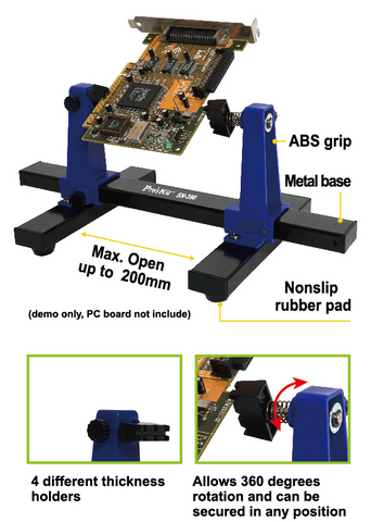 ADJUSTABLE SOLDERING CLAMP HOLDER