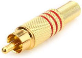 RCA PLUG GOLD - METAL