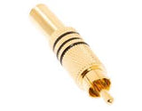 RCA PLUG GOLD - METAL