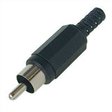 RCA MALE / PLUG WITH SLEEVE