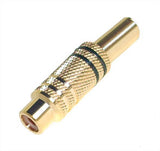 RCA FEMALE / SOCKET GOLD PLATED