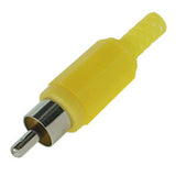 RCA MALE / PLUG WITH SLEEVE