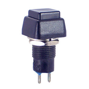 PUSH BUTTON N/O RED RECTANGULAR