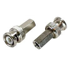 SCREW TYPE BNC MALE PLUG RG58