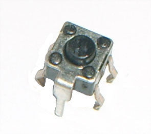 TACTILE SWITCH N/O, GROUND PIN 4MM