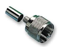 UHF MALE / PL259 RG59 CRIMP TYPE
